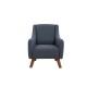 Wing Chair Hera - Dark Blue Dark Blue Wing Chair Hera - Dark Blue Dark Blue