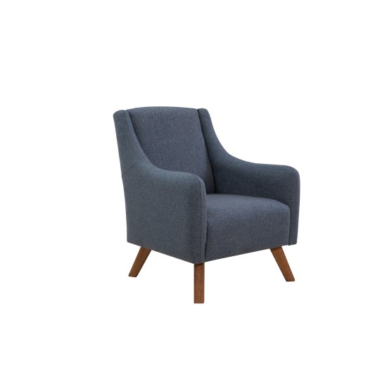 Wing Chair Hera - Dark Blue Dark Blue Wing Chair Hera - Dark Blue Dark Blue