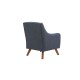 Wing Chair Hera - Dark Blue Dark Blue Wing Chair Hera - Dark Blue Dark Blue