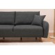 Corner Sofa-Bed Hera 1 Corner - Anthracite Anthracite