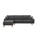 Corner Sofa-Bed Hera 1 Corner - Anthracite Anthracite