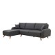 Corner Sofa-Bed Hera 1 Corner - Anthracite Anthracite