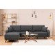 Corner Sofa-Bed Hera 1 Corner - Anthracite Anthracite