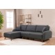 Corner Sofa-Bed Hera 1 Corner - Anthracite Anthracite