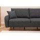 Corner Sofa-Bed Hera 2 Corner - Anthracite Anthracite