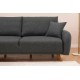 Corner Sofa-Bed Hera 2 Corner - Anthracite Anthracite