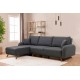 Corner Sofa-Bed Hera 2 Corner - Anthracite Anthracite