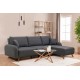Corner Sofa-Bed Hera 2 Corner - Anthracite Anthracite