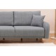 Corner Sofa-Bed Hera 1 Corner - Grey Grey Corner Sofa-Bed Hera 1 Corner - Grey Grey