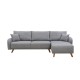 Corner Sofa-Bed Hera 1 Corner - Grey Grey Corner Sofa-Bed Hera 1 Corner - Grey Grey