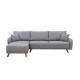 Corner Sofa-Bed Hera 1 Corner - Grey Grey Corner Sofa-Bed Hera 1 Corner - Grey Grey