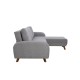 Corner Sofa-Bed Hera 1 Corner - Grey Grey Corner Sofa-Bed Hera 1 Corner - Grey Grey
