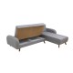 Corner Sofa-Bed Hera 1 Corner - Grey Grey Corner Sofa-Bed Hera 1 Corner - Grey Grey