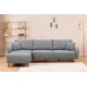 Corner Sofa-Bed Hera 1 Corner - Grey Grey Corner Sofa-Bed Hera 1 Corner - Grey Grey