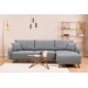 Corner Sofa-Bed Hera 2 Corner - Grey Grey Corner Sofa-Bed Hera 2 Corner - Grey Grey