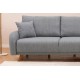 Corner Sofa-Bed Hera 2 Corner - Grey Grey Corner Sofa-Bed Hera 2 Corner - Grey Grey