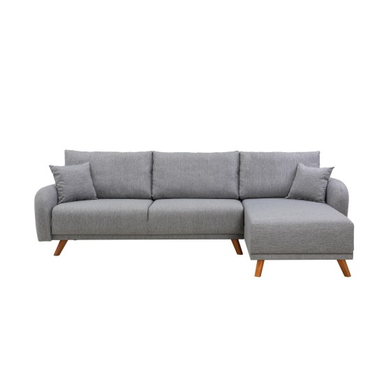 Corner Sofa-Bed Hera 2 Corner - Grey Grey Corner Sofa-Bed Hera 2 Corner - Grey Grey