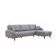 Corner Sofa-Bed Hera 2 Corner - Grey Grey Corner Sofa-Bed Hera 2 Corner - Grey Grey