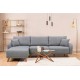 Corner Sofa-Bed Hera 2 Corner - Grey Grey Corner Sofa-Bed Hera 2 Corner - Grey Grey
