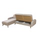 Corner Sofa-Bed Hera 1 Corner - Cream Cream Corner Sofa-Bed Hera 1 Corner - Cream Cream
