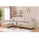Corner Sofa-Bed Hera 1 Corner - Cream Cream Corner Sofa-Bed Hera 1 Corner - Cream Cream