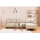 Corner Sofa-Bed Hera 2 Corner - Cream Cream Corner Sofa-Bed Hera 2 Corner - Cream Cream