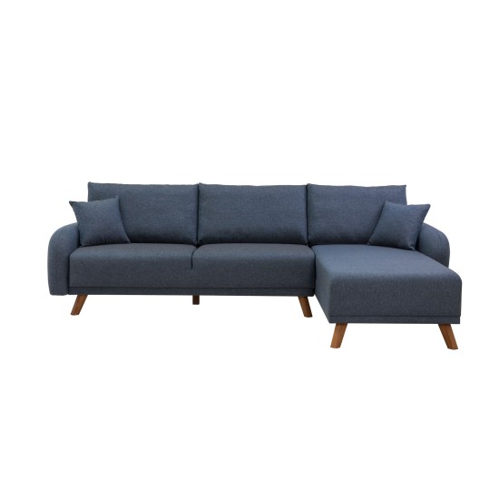 Corner Sofa-Bed Hera 1 Corner - Dark Blue Dark Blue Corner Sofa-Bed Hera 1 Corner - Dark Blue Dark Blue