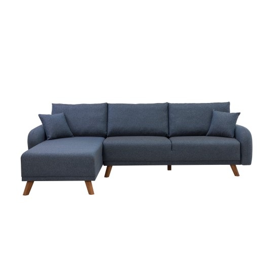 Corner Sofa-Bed Hera 1 Corner - Dark Blue Dark Blue Corner Sofa-Bed Hera 1 Corner - Dark Blue Dark Blue