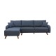 Corner Sofa-Bed Hera 1 Corner - Dark Blue Dark Blue Corner Sofa-Bed Hera 1 Corner - Dark Blue Dark Blue