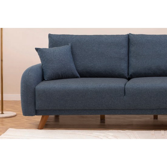 Corner Sofa-Bed Hera 2 Corner - Dark Blue Dark Blue Corner Sofa-Bed Hera 2 Corner - Dark Blue Dark Blue