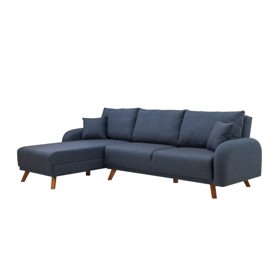 Corner Sofa-Bed Hera 2 Corner - Dark Blue Dark Blue Corner Sofa-Bed Hera 2 Corner - Dark Blue Dark Blue