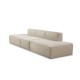 Corner Sofa More M(M4-M1-M3) - Cream Cream Corner Sofa More M(M4-M1-M3) - Cream Cream