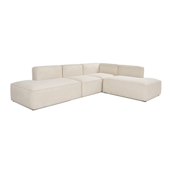 Corner Sofa More M (M4-M2-M1-M3) - Cream Cream Atelier del Sofa Corner Sofa More M (M4-M2-M1-M3) - Cream Cream
