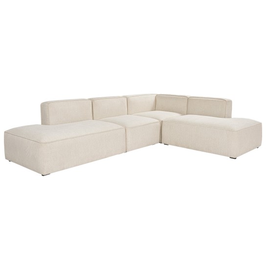 Corner Sofa More M (M4-M2-M1-M3) - Cream Cream Atelier del Sofa Corner Sofa More M (M4-M2-M1-M3) - Cream Cream