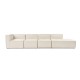 Corner Sofa More M (M2-M1-M1-M3) - Cream Cream Corner Sofa More M (M2-M1-M1-M3) - Cream Cream