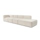 Corner Sofa More M (M2-M1-M1-M3) - Cream Cream Corner Sofa More M (M2-M1-M1-M3) - Cream Cream