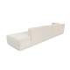 Corner Sofa More M (M2-M1-M1-M3) - Cream Cream Corner Sofa More M (M2-M1-M1-M3) - Cream Cream