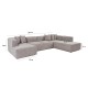 Γωνιακός Καναπές More B (M5-M1-M1-M2-M3) - Χρώμα Μόκα - 280x90x69εκ Γωνιακός Καναπές More B (M5-M1-M1-M2-M3) - Χρώμα Μόκα - 280x90x69εκ