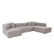 Γωνιακός Καναπές More B (M5-M1-M1-M2-M3) - Χρώμα Μόκα - 280x90x69εκ Γωνιακός Καναπές More B (M5-M1-M1-M2-M3) - Χρώμα Μόκα - 280x90x69εκ