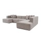 Γωνιακός Καναπές More B (M5-M1-M1-M2-M3) - Χρώμα Μόκα - 280x90x69εκ Γωνιακός Καναπές More B (M5-M1-M1-M2-M3) - Χρώμα Μόκα - 280x90x69εκ