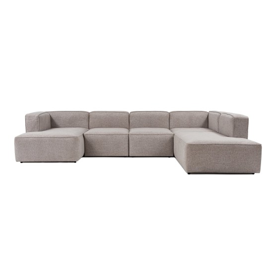 Γωνιακός Καναπές More B (M5-M1-M1-M2-M3) - Χρώμα Μόκα - 280x90x69εκ Γωνιακός Καναπές More B (M5-M1-M1-M2-M3) - Χρώμα Μόκα - 280x90x69εκ