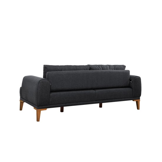 3-Seat Sofa Vina 3 - Anthracite, Atlantic Pine Anthracite
Atlantic Pine