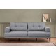 3-Seat Sofa Vina 3 - Grey, Walnut Grey
Walnut