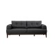 3-Seat Sofa Vina 3 - Anthracite, Walnut Anthracite
Walnut
