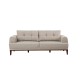 3-Seat Sofa Vina 3 - Cream, Walnut Cream
Walnut