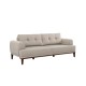 3-Seat Sofa Vina 3 - Cream, Walnut Cream
Walnut