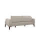 3-Seat Sofa Vina 3 - Cream, Walnut Cream
Walnut