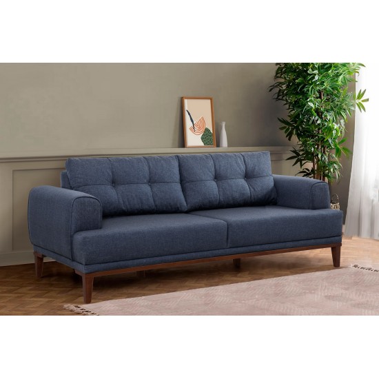 3-Seat Sofa Vina 3 - Dark, Walnut Dark Blue
Walnut 3-Seat Sofa Vina 3 - Dark, Walnut Dark Blue
Walnut