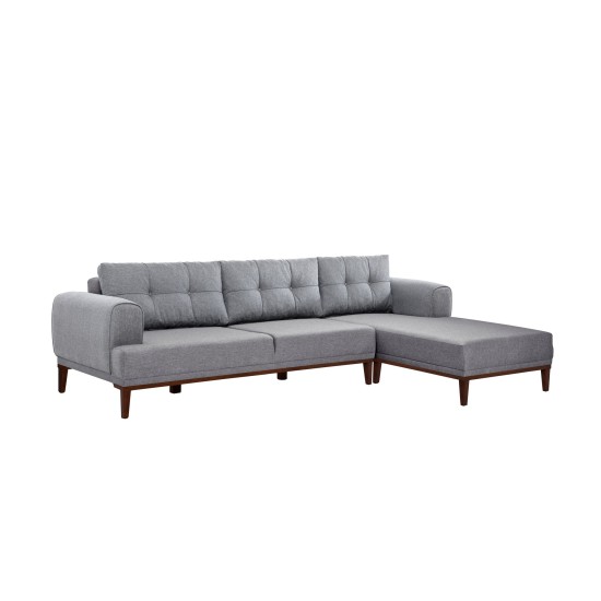 Corner Sofa Vina Corner - Grey Walnut Grey
Walnut