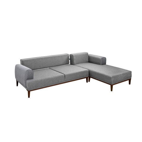Corner Sofa Vina Corner - Grey Walnut Grey
Walnut